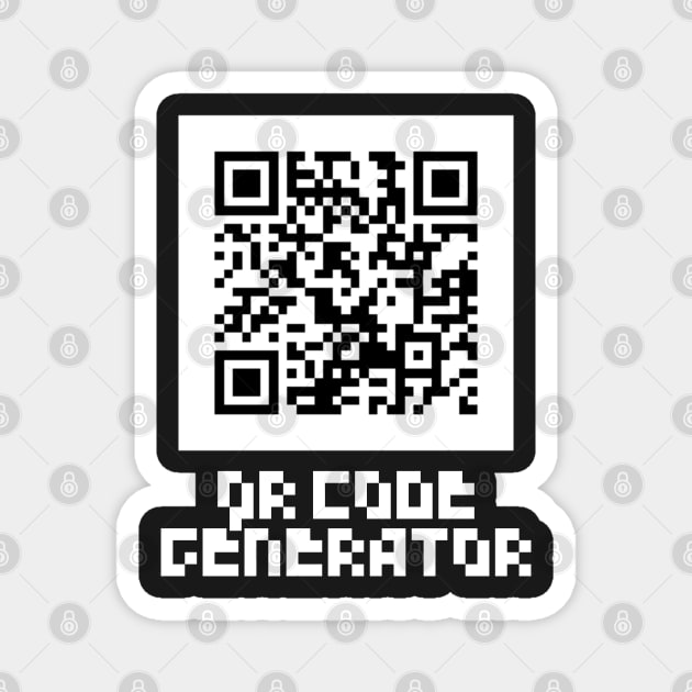 Qr Code Generator Magnet by starnish