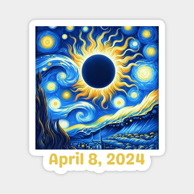 Eclipse Shirt 2024 Eclipse Tshirt Total Solar Eclipse Shirt April 8 2024 Tee Eclipse 2024 Funny Astronomy Gift Solar Eclipse Magnet by HoosierDaddy