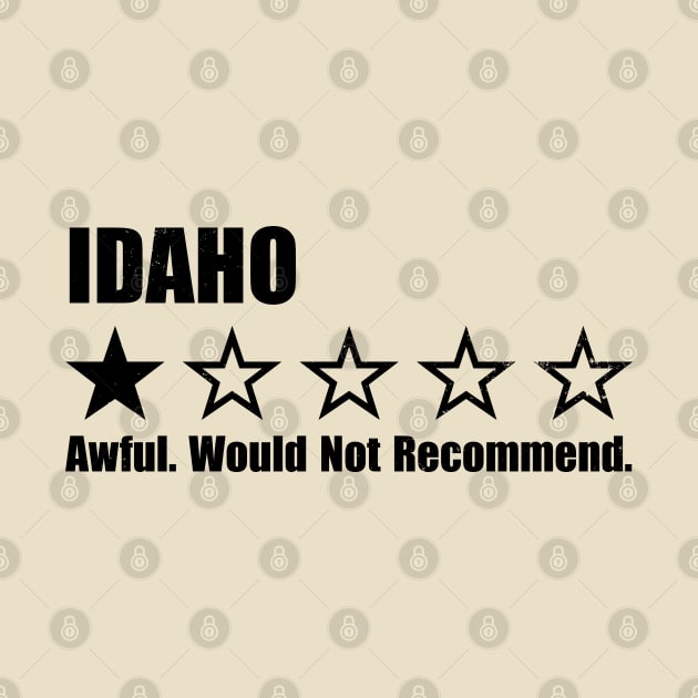 Idaho One Star Review by Rad Love