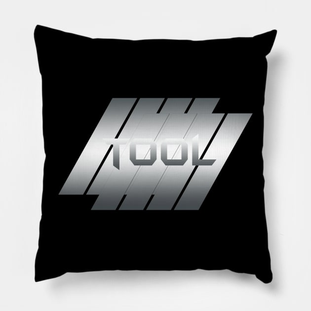Metallic Illustration tool Pillow by theStickMan_Official