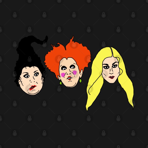 Hocus Pocus The Sanderson Sisters by Lydia's Green Light Closet 