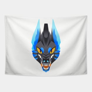 Raze Dinodog Cutout Bust Tapestry