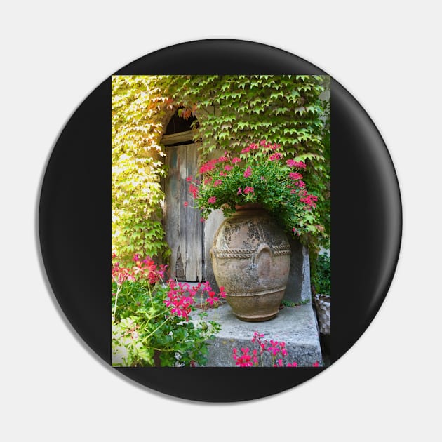 Flower Urn Pin by ephotocard