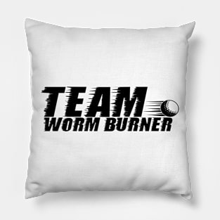 Team Worm Burner Pillow