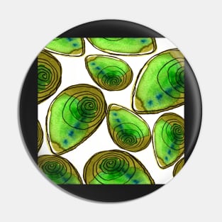 something green. With a spiral. Maybe with a deeper meaning... Pin