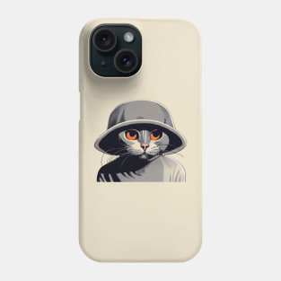 Soldier Cat Phone Case