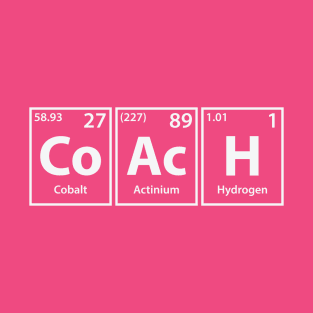 Coach (Co-Ac-H) Periodic Elements Spelling T-Shirt