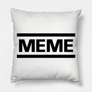 MEME White Pillow