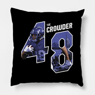 Tae Crowder New York G Offset Pillow