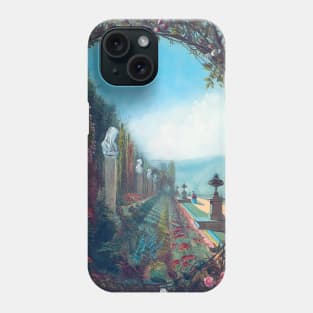 Landscape with sculpture garden Phone Case