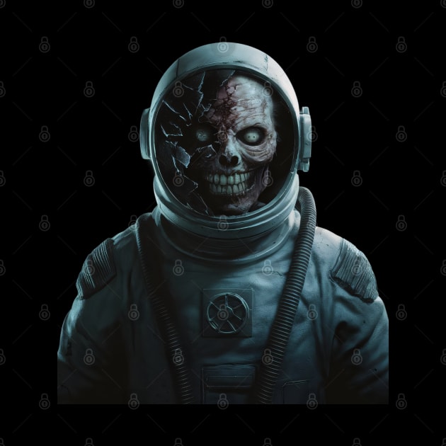 Space Unmasked: The Grinning Cosmonaut by UrbanBlend