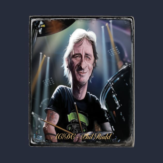 Phil Rudd by AndreKoeks