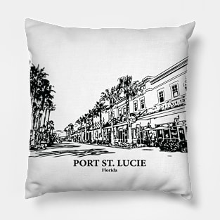 Port St. Lucie - Florida Pillow