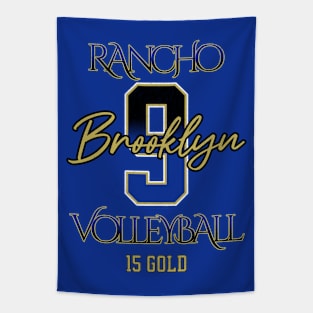 Brooklyn #9 Rancho VB (15 Gold) - Blue Tapestry