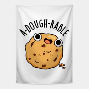 A-dough-rable Cute Cookie Pun Tapestry