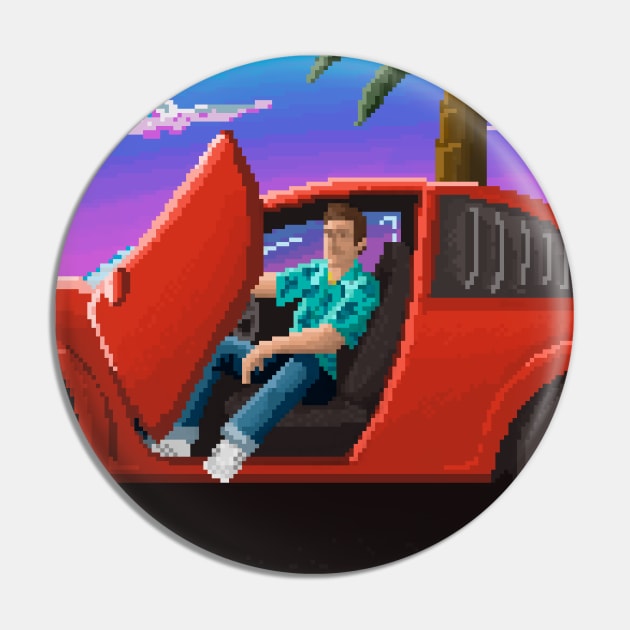 GTA VC - Tommy Vercetti Pin by kdigart 