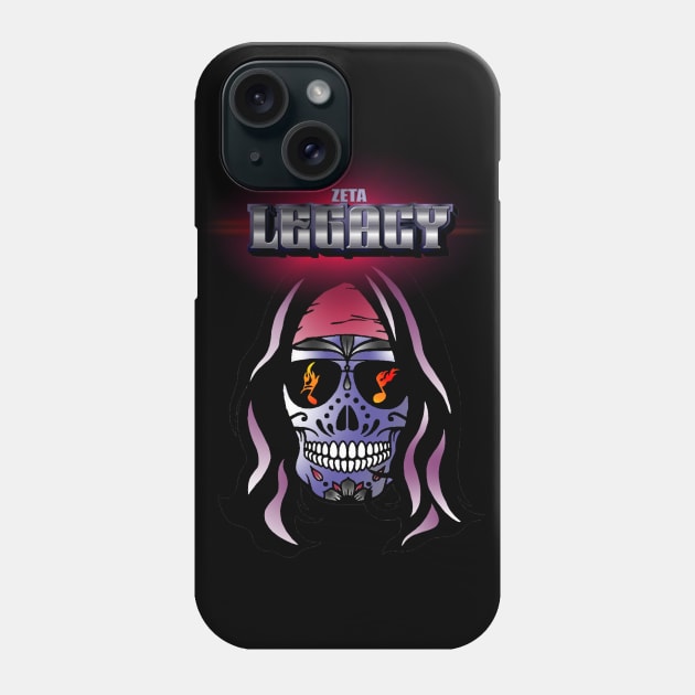 calavera Phone Case by CathyGraphics