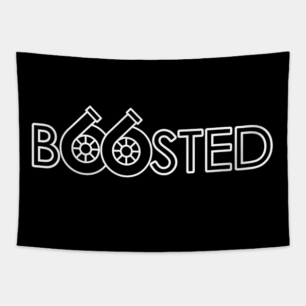 BOOSTED Tapestry by HSDESIGNS