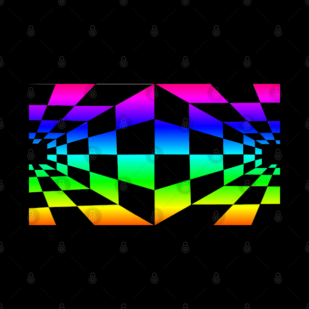 Colourful 3D Pattern by Mash75Art