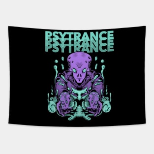 Psytrance Alien Ufo DJ Tapestry