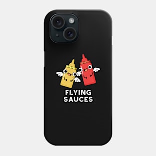 Flying Sauces Cute Food Pun Phone Case