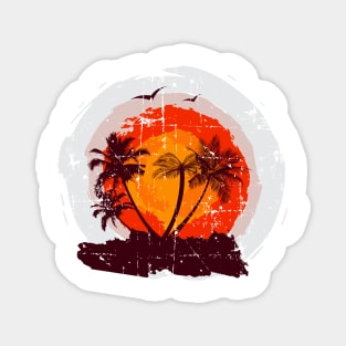 SUMMER VIBES RETRO 2023 2024 Magnet