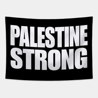 Palestine Strong - White - Front Tapestry