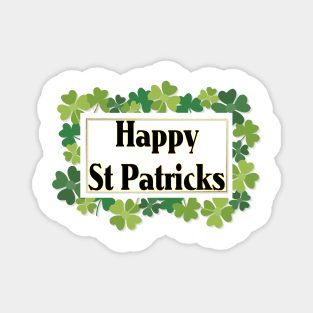 Happy St Patricks Magnet