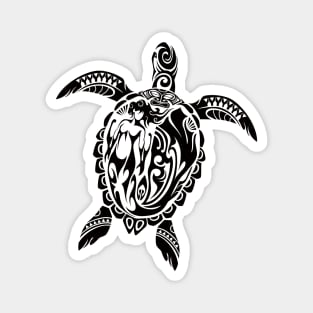 Tribal Honu Magnet