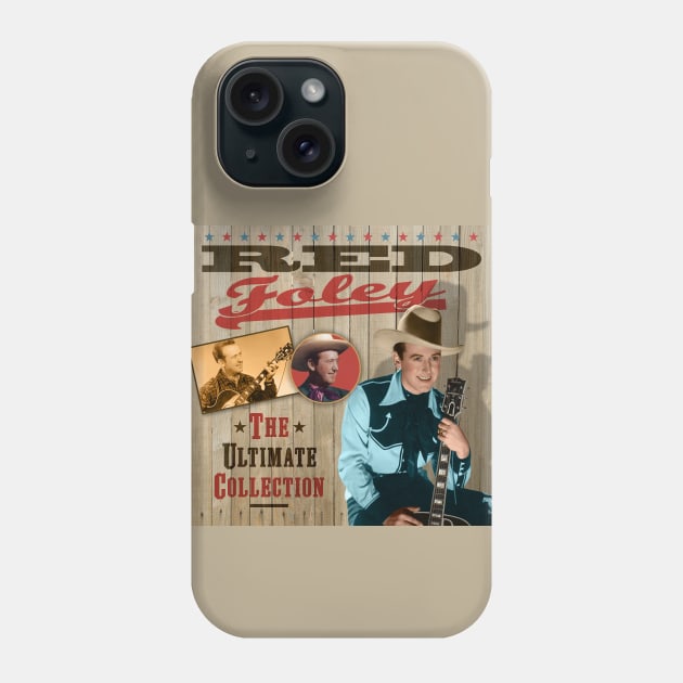 Red Foley - The Ultimate Country Collection Phone Case by PLAYDIGITAL2020