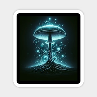 mystical mushroom Magnet