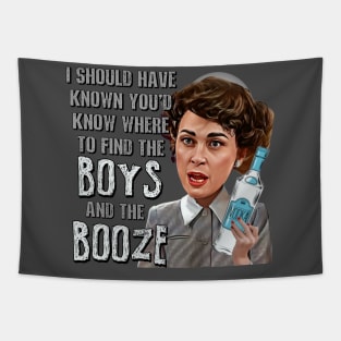 Mommie Dearest - Boys and Booze Tapestry