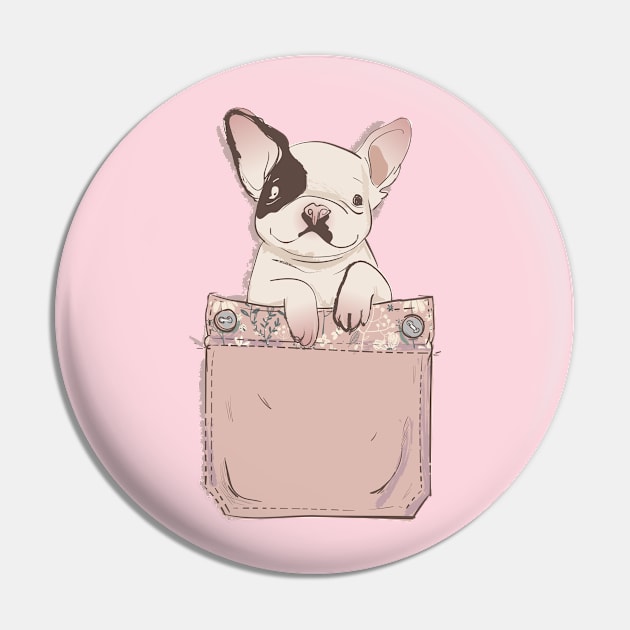 Pocket Dog 1 Pin by EveFarb