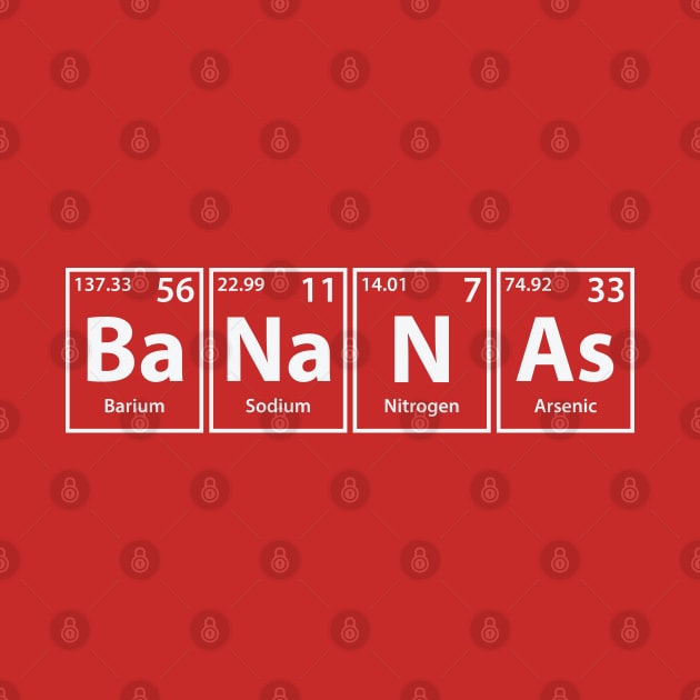 Bananas (Ba-Na-N-As) Periodic Elements Spelling by cerebrands