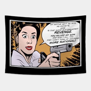 Debbie Salt Scream Movie Comic Adaption Panel Tapestry