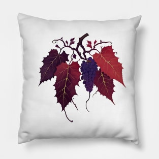 Closeup of a Grapevine Pillow