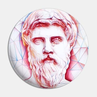 Plutarch Portrait | Plutarch Artwork | Line Art Pin