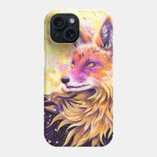 Foxsia - The Magic Fucsia Fox Kitsune Phone Case