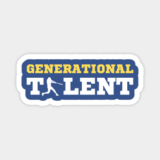 Generational Talent - Baseball Magnet