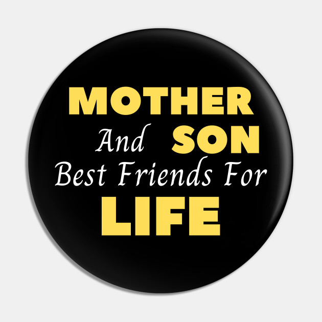 Mother and Son Best Friends - Mom - Kołek | TeePublic PL