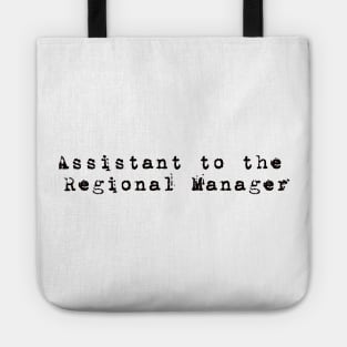 Assistant to the Regional Manager - The office Tote