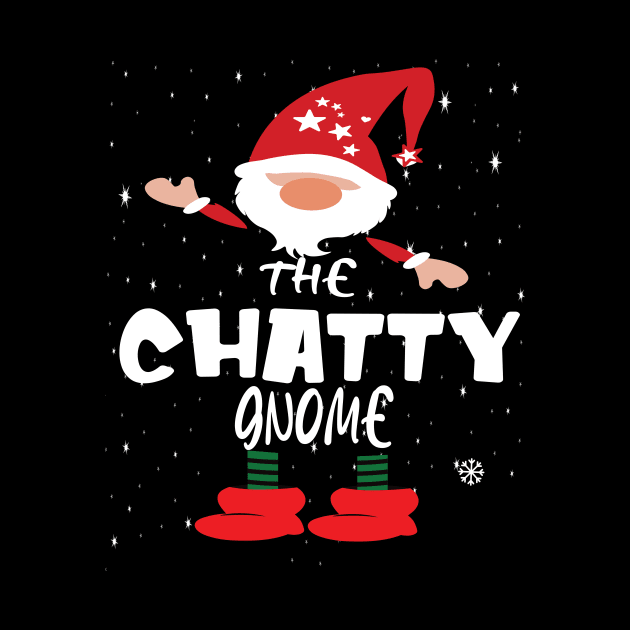 I'm the chatty gnome christmas family matching pajamas by DODG99