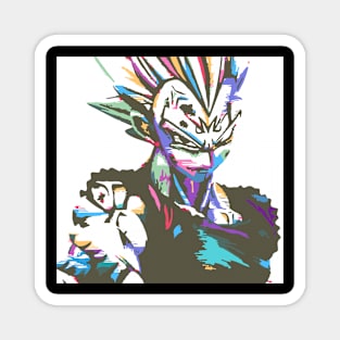 ssj majin vegeta Magnet