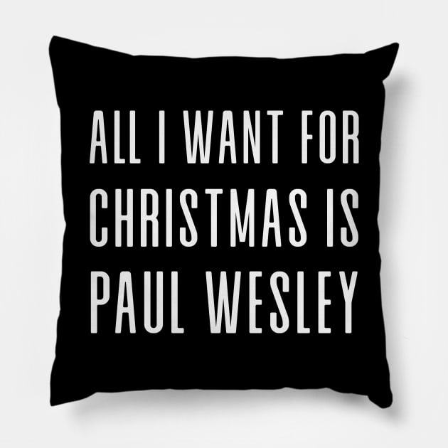 All I want for Christmas Pillow by We Love Gifts