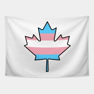 Maple Leaf Trans Pride! Tapestry