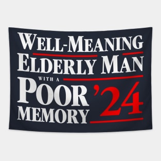 Well Meaning Elderly Man With A Poor Memory 2024 Tapestry