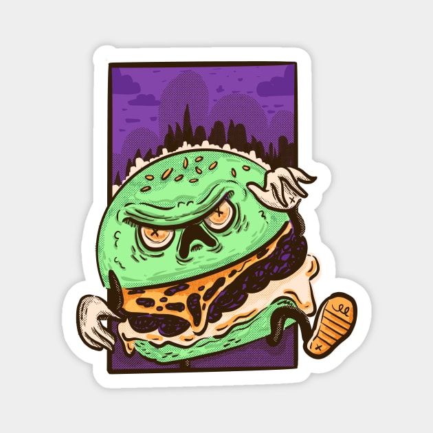 Zomburger Magnet by Fluffymafi