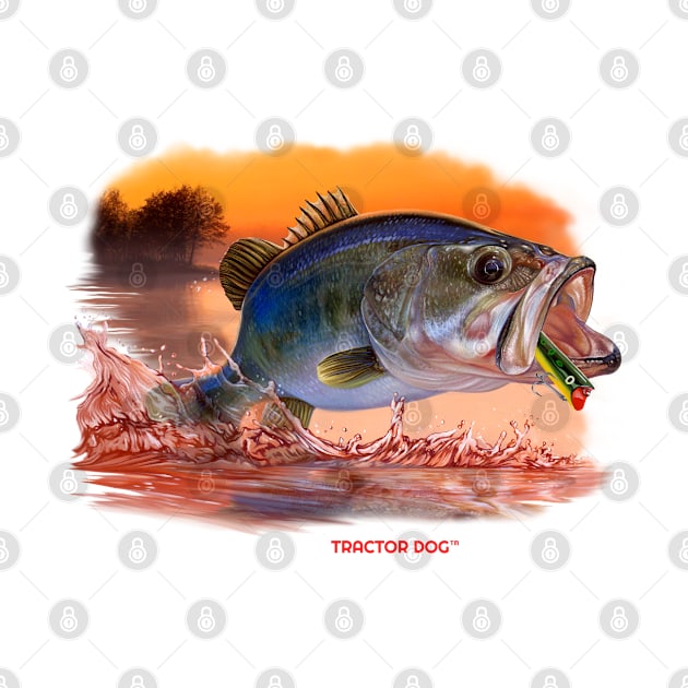 Largemouth Bass by tractordog