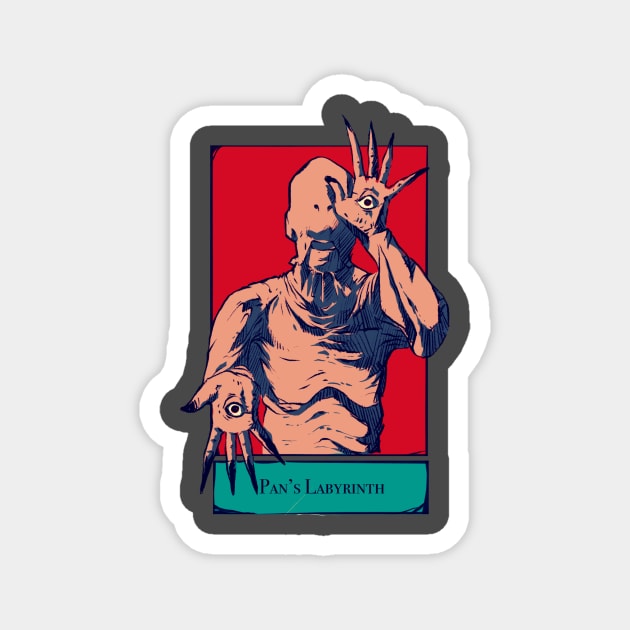 pan's labyrinth pale man Magnet by Kotolevskiy