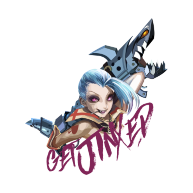 Get Jinxed Jinx League Of Legends T Shirt Teepublic